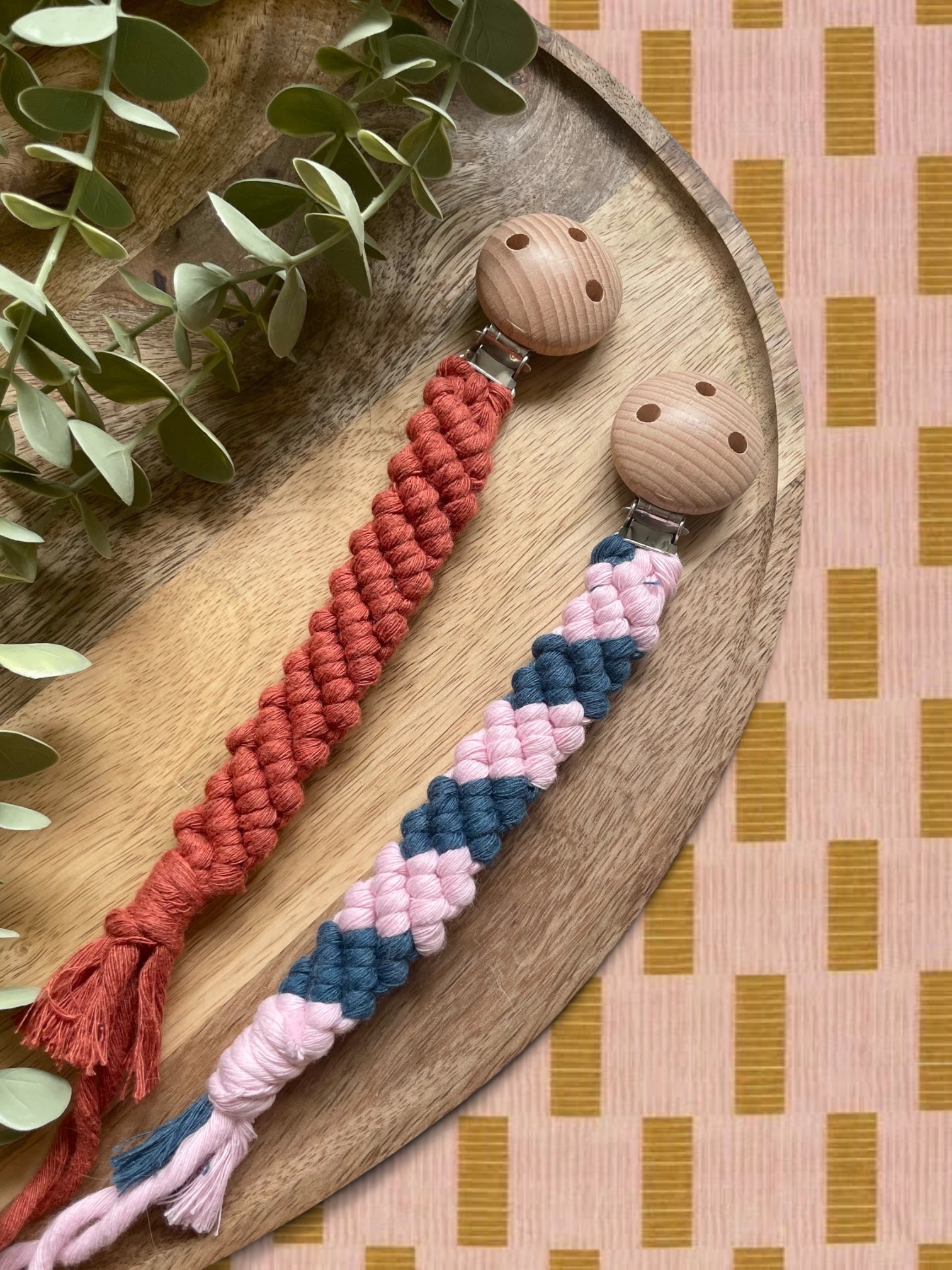 Macramé speenkoord | Indy
