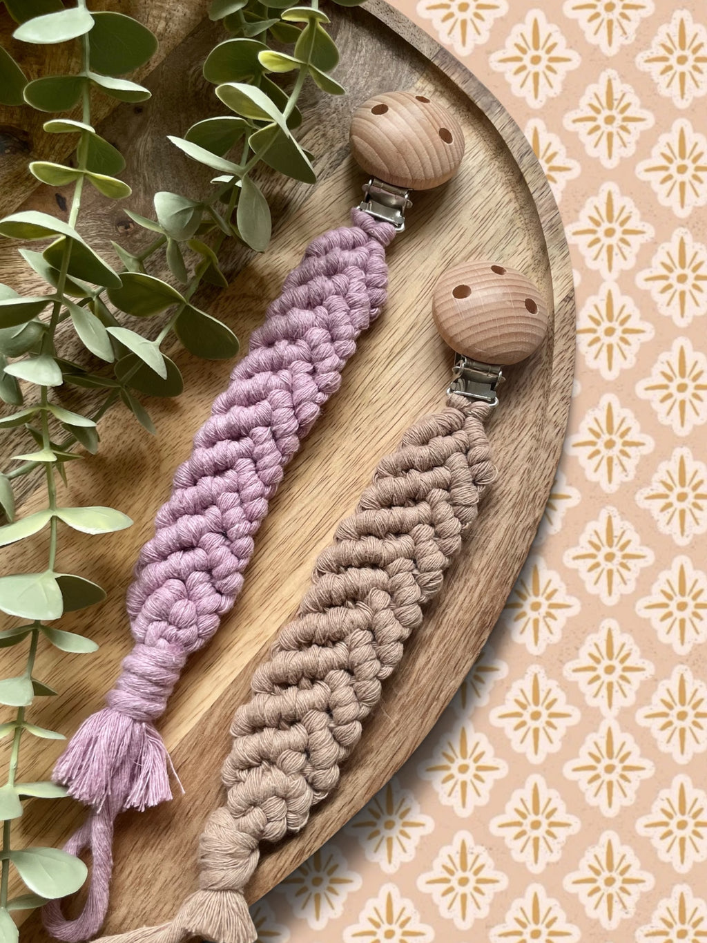 Macramé speenkoord | Boho