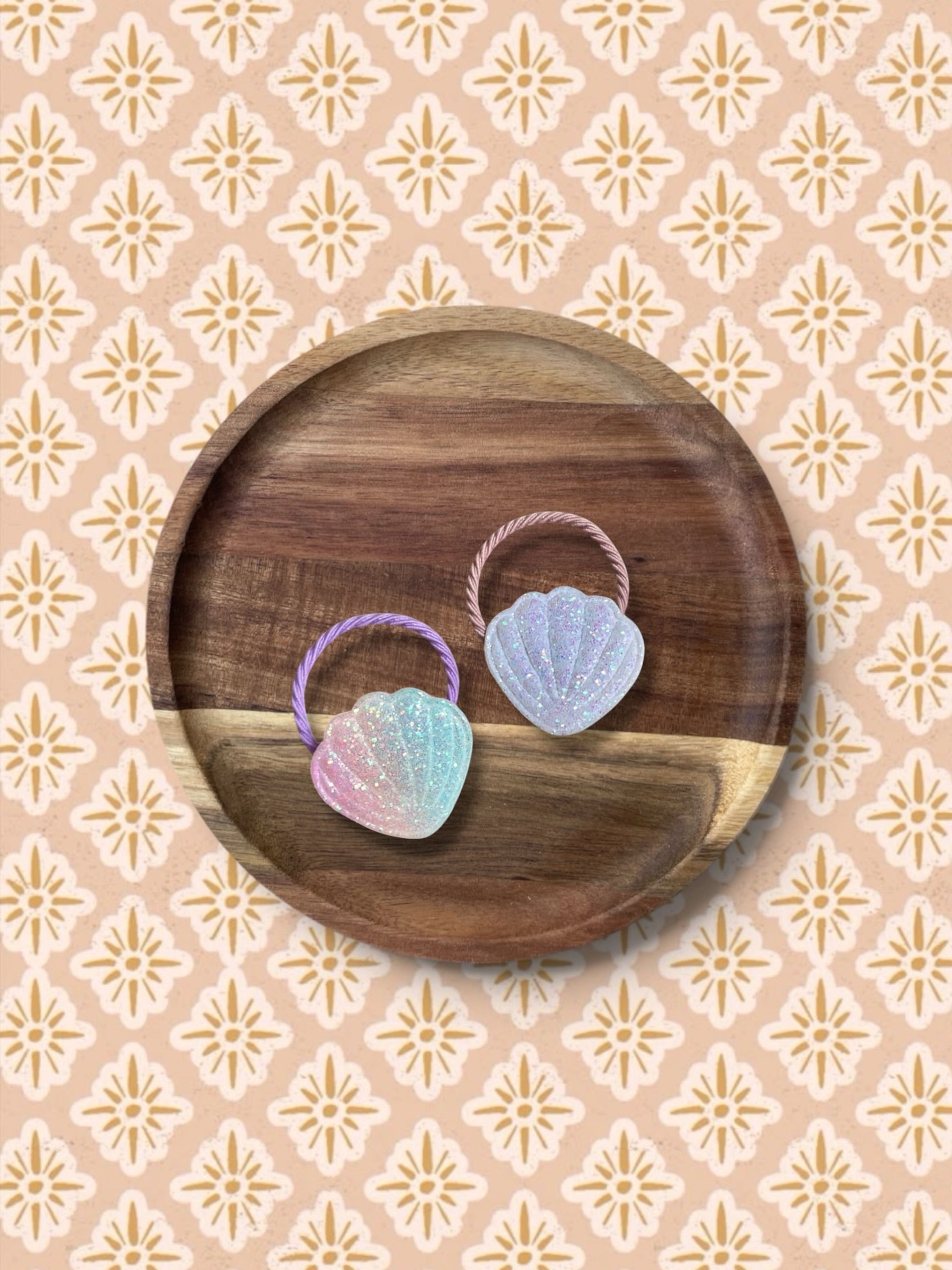 Haarelastiek | Medium | Schelp