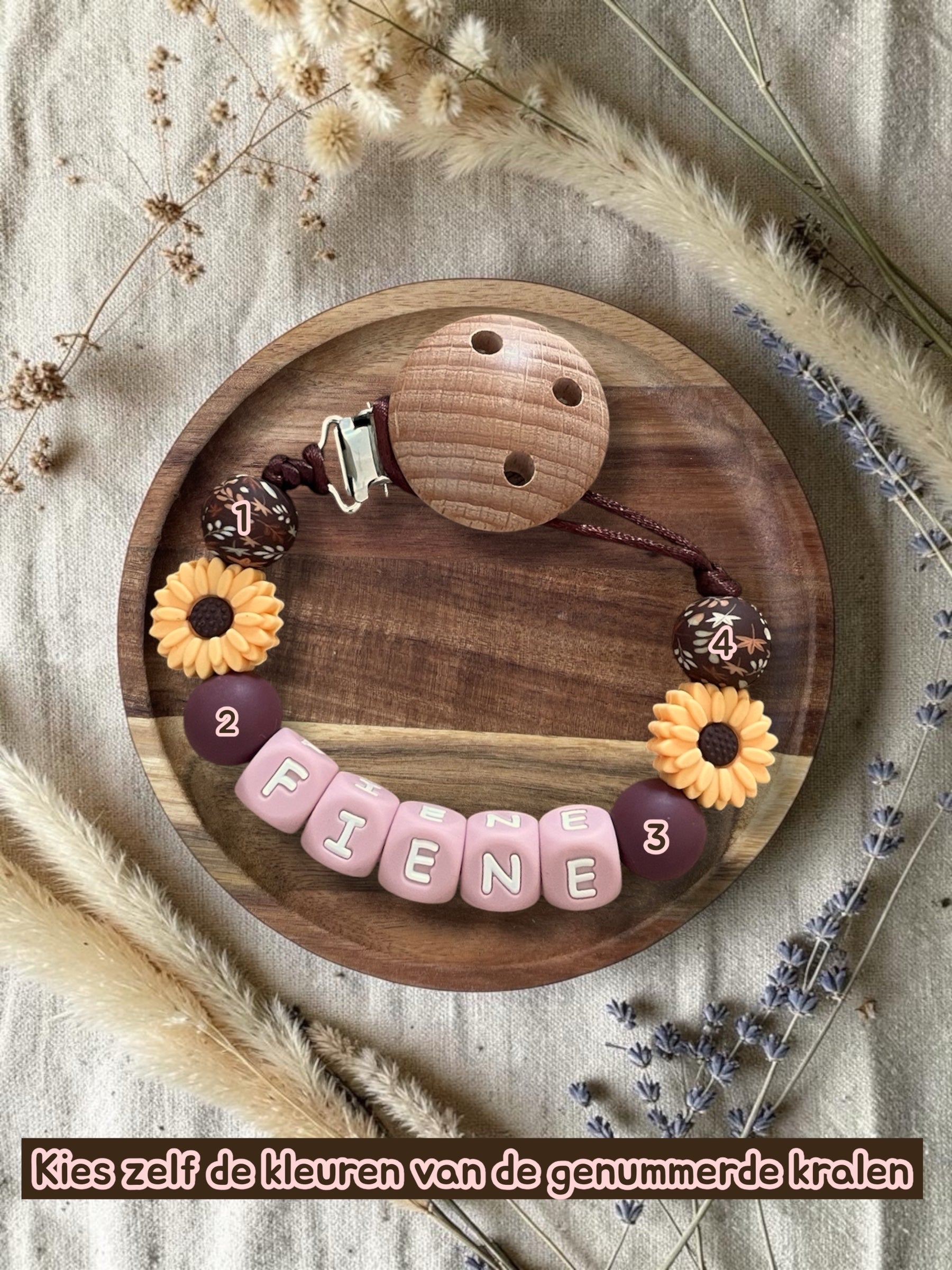 Speenkoord met naam | Blooming