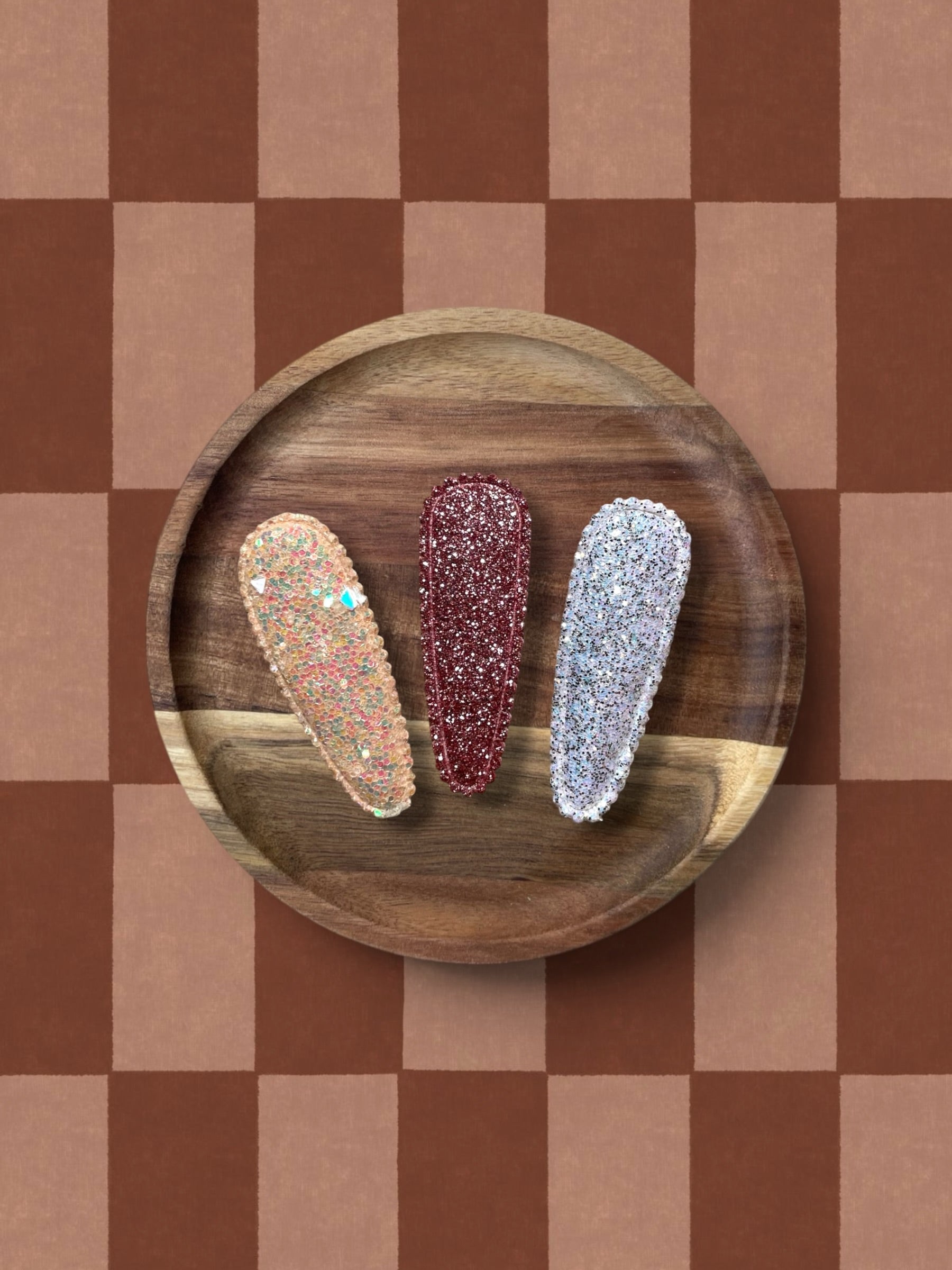 Alligator haarspeldje | Lotte – Glitter