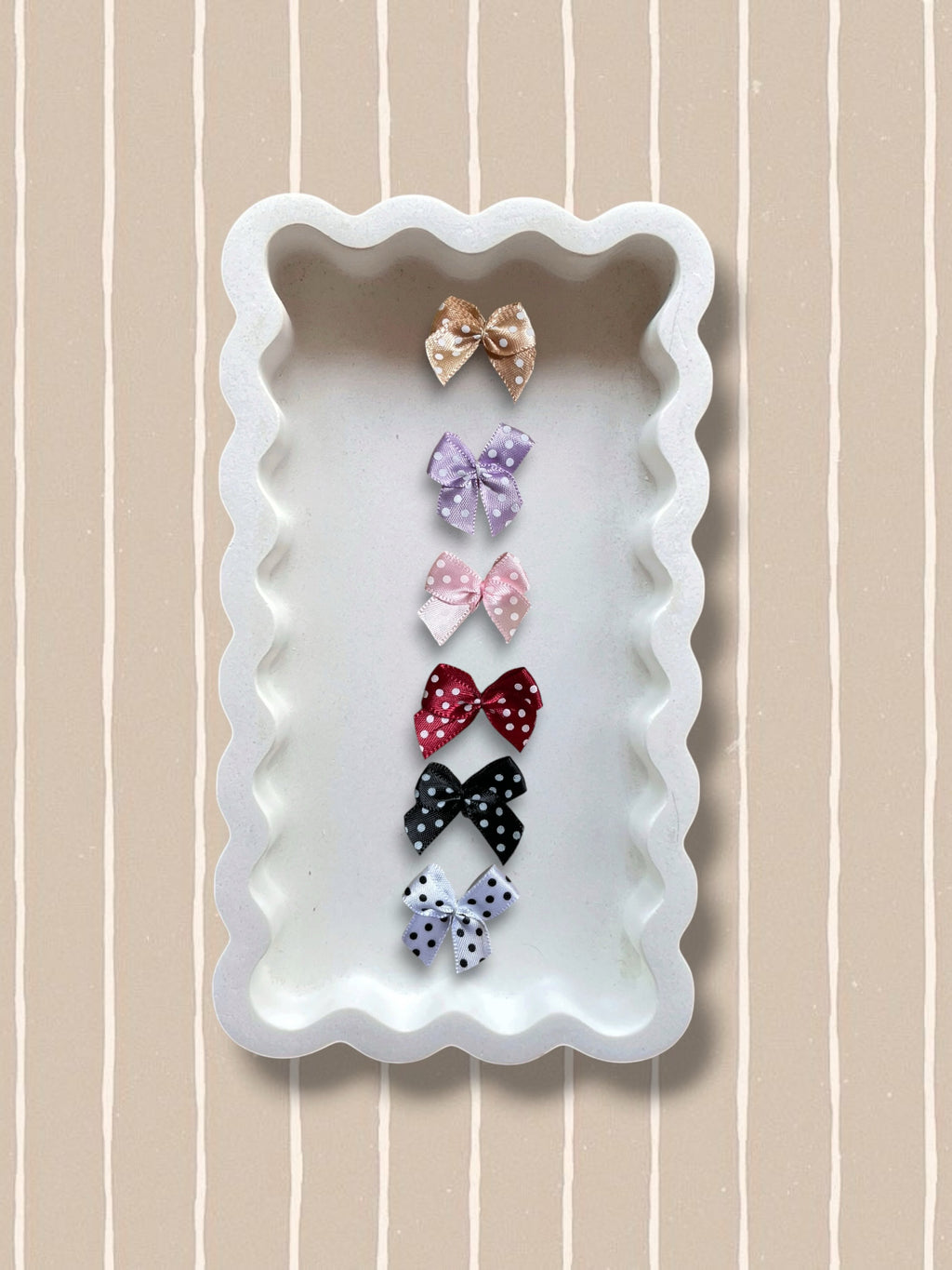 Haarspeldje | Strikje - stip